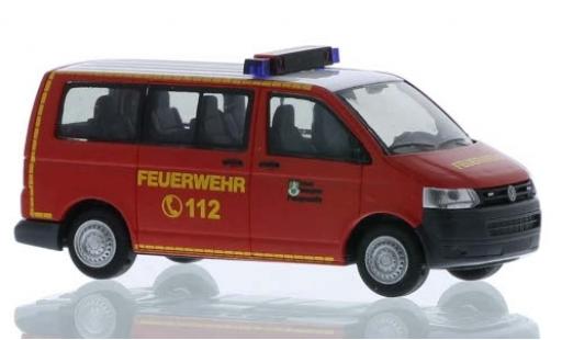 Diecast model cars Volkswagen T5 1/87 Rietze Feuerwehr Salzgitter 2010 Volkswagen T5 1/87 Rietze Feuerwehr Salzgitter 2010 diecast model cars
