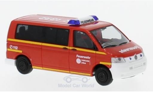 Diecast model cars Volkswagen T5 1/87 Rietze Feuerwehr Uniklinik Köln 2003 Volkswagen T5 1/87 Rietze Feuerwehr Uniklinik Köln 2003 diecast model cars