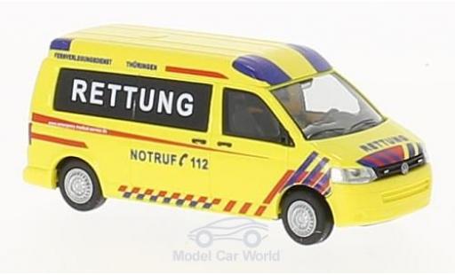 Diecast model cars Volkswagen T5 1/87 Rietze GP Emergency Medical Service Thüringen 2010 Volkswagen T5 1/87 Rietze GP Emergency Medical Service Thüringen 2010 diecast model cars