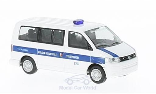 Diecast model cars Volkswagen T5 1/87 Rietze GP Polizia Municipale (IT) ohne Vitrine Volkswagen T5 1/87 Rietze GP Polizia Municipale (IT) ohne Vitrine diecast model cars