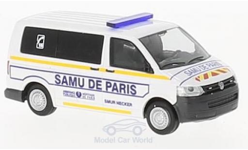 Diecast model cars Volkswagen T5 1/87 Rietze GP Samu de Paris (FR) Volkswagen T5 1/87 Rietze GP Samu de Paris (FR) diecast model cars