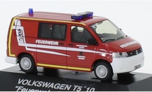 Diecast model cars Volkswagen T5 1/87 Rietze Halbbus Feuerwehr Dierdorf 2010 Volkswagen T5 1/87 Rietze Halbbus Feuerwehr Dierdorf 2010 diecast model cars