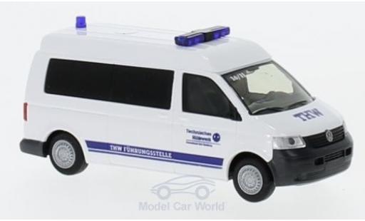 Diecast model cars Volkswagen T5 1/87 Rietze Hochdach Bus THW Bad Homburg 2003 Volkswagen T5 1/87 Rietze Hochdach Bus THW Bad Homburg 2003 diecast model cars