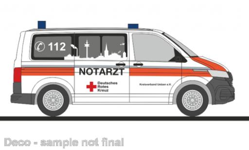 Diecast model cars Volkswagen T6 1/87 Rietze .1 Bus DRK Uelzen 1:87 Volkswagen T6 1/87 Rietze .1 Bus DRK Uelzen 1:87 diecast model cars