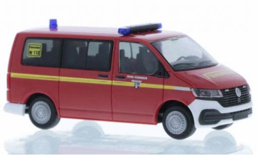 Volkswagen T6 1/87 Rietze .1 Feuerwehr Prisdorf court- empattement diecast model cars
