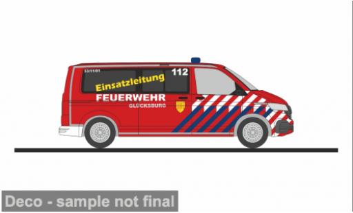 Volkswagen T6 1/87 Rietze .1 FW Glücksburg 1:87 diecast model cars