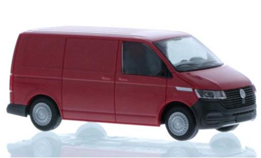Diecast model cars Volkswagen T6 1/87 Rietze .1 Kasten red court- empattement Volkswagen T6 1/87 Rietze .1 Kasten red court- empattement diecast model cars