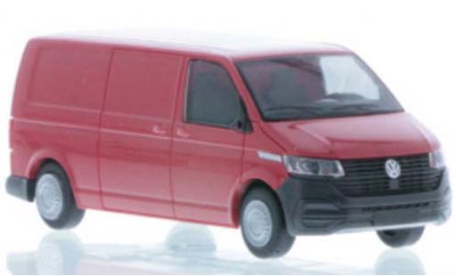 Diecast model cars Volkswagen T6 1/87 Rietze .1 LR Kasten FD red Volkswagen T6 1/87 Rietze .1 LR Kasten FD red diecast model cars