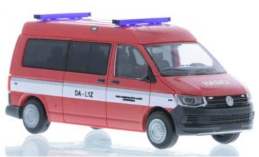 Volkswagen T6 1/87 Rietze Bus Hasici (CZ) Feuerwehr diecast model cars