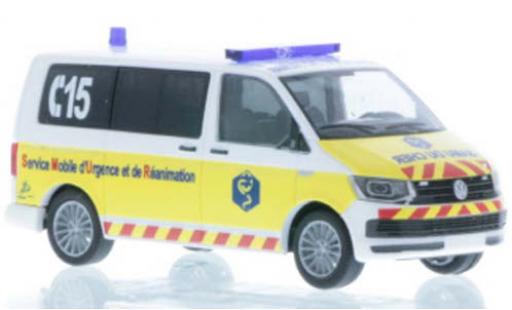 Volkswagen T6 1/87 Rietze Bus Samu du Cher (F) diecast model cars