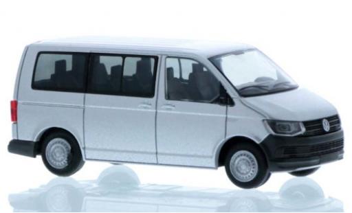 Volkswagen T6 1/87 Rietze Bus grey court- empattement diecast model cars