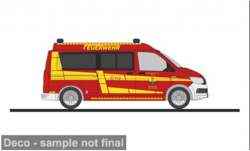 Volkswagen T6 1/87 Rietze Feuerwehr Altmoorhausen 1:87 diecast model cars