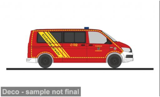 Volkswagen T6 1/87 Rietze Feuerwehr Dormagen 1:87 diecast model cars