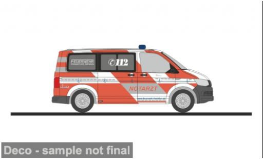 Volkswagen T6 1/87 Rietze Notarzt BF Frankfurt 1:87 diecast model cars