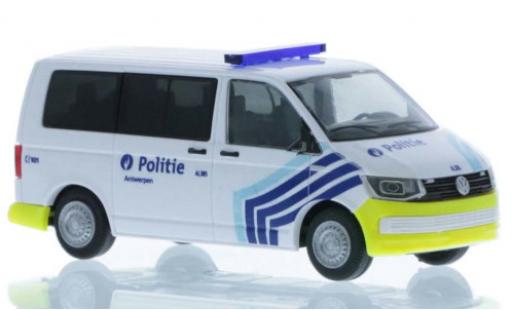 Volkswagen T6 1/87 Rietze Politie (BE) court- empattement diecast model cars