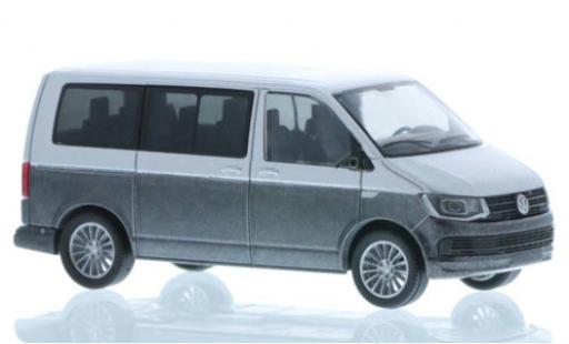 Volkswagen T6 1/87 Rietze grey/metallic grey court- empattement diecast model cars