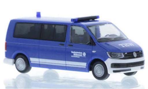 Volkswagen T6 1/87 Rietze THW Ortsverband Stuttgart plus long empattement diecast model cars