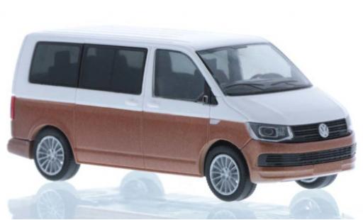 Volkswagen T6 1/87 Rietze white/bronze court- empattement diecast model cars