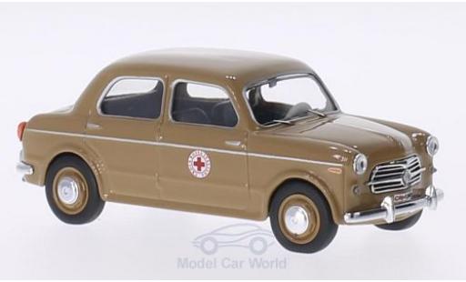 Diecast model cars Fiat 1100 1956 1/43 Rio /103 brown Croce Rossa 1956 Rotes Kreuz (IT) Fiat 1100 1956 1/43 Rio /103 brown Croce Rossa 1956 Rotes Kreuz (IT) diecast model cars