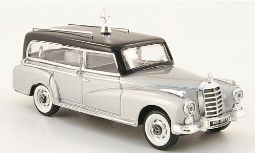 Mercedes 300 1/43 Rio D grey/black 1960 Corbillard diecast model cars