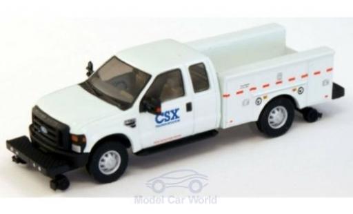 Diecast model cars Ford F-350 1/87 River Point XLT Super Cab Utility Hi-Rail Truck CSX 2008 Ford F-350 1/87 River Point XLT Super Cab Utility Hi-Rail Truck CSX 2008 diecast model cars