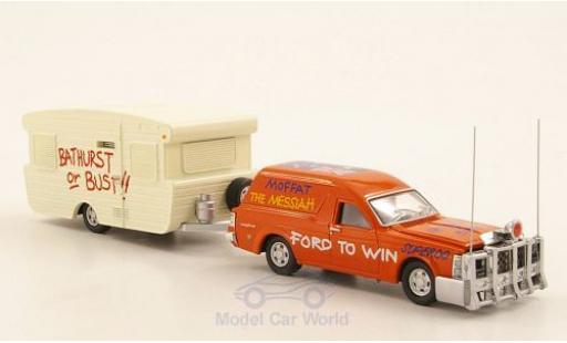 Ford Falcon 1/64 Road Ragers XW Panel Van orange RHD 1969 mit Viscount Alumvan diecast model cars