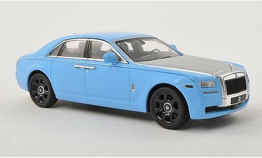 Rolls Royce Ghost Base 1/43 IXO blue/grey LHD diecast model cars