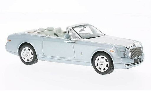 Rolls Royce Phantom Drophead Coupe 1/43 IXO blue/grey 2009 diecast model cars