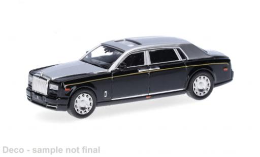 Rolls Royce Phantom 1/87 Micro City 87 schwarz/silber 1:87 diecast model cars