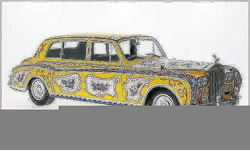 Rolls Royce Phantom John Lennon 1/18 Paragon V MPW RHD diecast model cars
