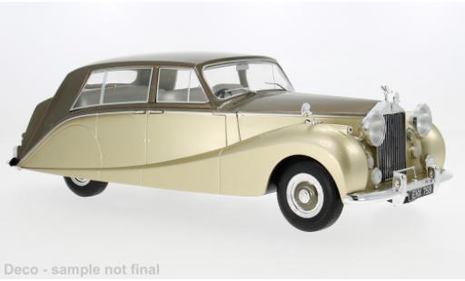 Rolls Royce Silver Wraith 1/18 MCG Empress by Hooper braun/gold 1956 1:18 diecast model cars