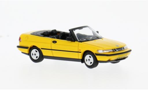 Saab 900 1/87 Minichamps Turbo 16S (Aero) Cabriolet gelb 1987 1:87 diecast model cars