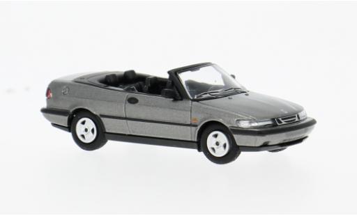 Saab 900 1/87 Minichamps Turbo 16S (Aero) Cabriolet grau 1987 1:87 diecast model cars