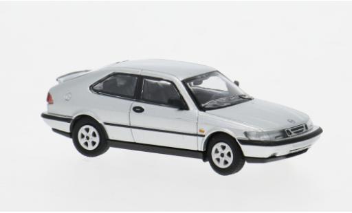 Saab 900 1/87 Minichamps Turbo 16S (Aero) Coupe silber 1987 1:87 diecast model cars