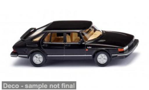 Saab 900 1/87 Wiking Turbo schwarz 1978 1:87 diecast model cars