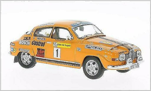 Saab 96 Rally Sweden 1/43 IXO V4 No.1 1975 /H.Sylvan diecast model cars