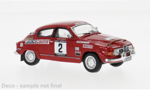 Saab 96 1/43 IXO V4 RAC Rally 1971 #2 S.Blomqvist/A.Hertz 1:43 diecast model cars