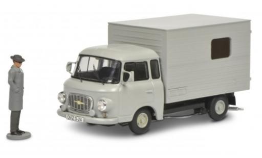 Diecast model cars Barkas B 1000 1/43 Schuco Kofferwagen grey avec figurine Barkas B 1000 1/43 Schuco Kofferwagen grey avec figurine diecast model cars