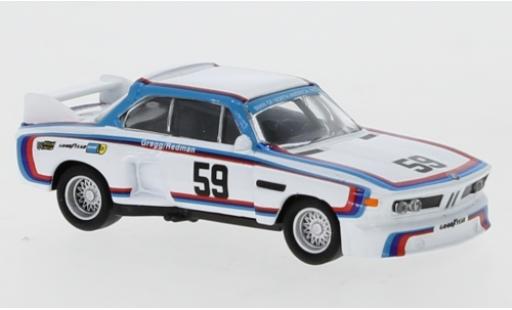 Diecast model cars Bmw 3.5 1/87 Schuco CSL (E9) No.59 of North America IMSA 24h Daytona P.Gregg/B.Redman Bmw 3.5 1/87 Schuco CSL (E9) No.59 of North America IMSA 24h Daytona P.Gregg/B.Redman diecast model cars