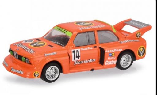 Bmw 320 1/87 Schuco i (E21) Gruppe 5 No.14 Faltz Jägermeister DRM 1977 H.Grohs diecast model cars
