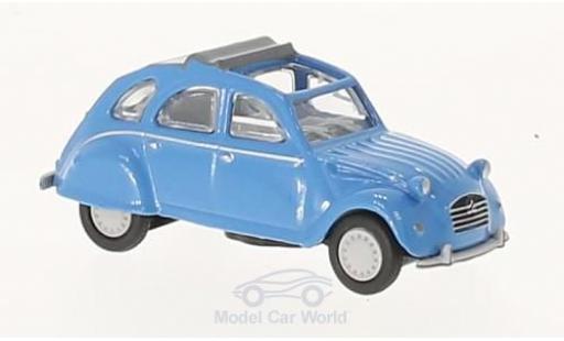 Diecast model cars Citroen 2CV 1/87 Schuco 2 CV blue mit geöffnetem Verdeck Citroen 2CV 1/87 Schuco 2 CV blue mit geöffnetem Verdeck diecast model cars