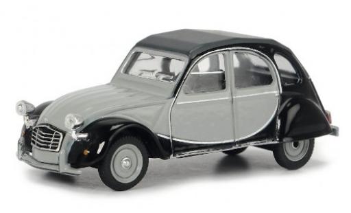 Diecast model cars Citroen 2CV 1/64 Schuco 6 Club grey/black Citroen 2CV 1/64 Schuco 6 Club grey/black diecast model cars