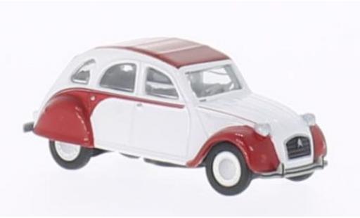 Diecast model cars Citroen 2CV 1/87 Schuco Dolly white/red Citroen 2CV 1/87 Schuco Dolly white/red diecast model cars