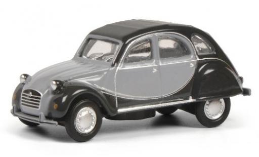 Diecast model cars Citroen 2CV 1/87 Schuco 6 Charleston matt-grey/grey Citroen 2CV 1/87 Schuco 6 Charleston matt-grey/grey diecast model cars