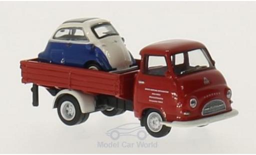 Hanomag Kurier 1/87 Schuco Isetta Service mit Ladegut Bmw Isetta diecast model cars