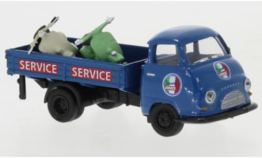 Hanomag Kurier 1/87 Schuco Vespa Service mit 2 Vespas diecast model cars