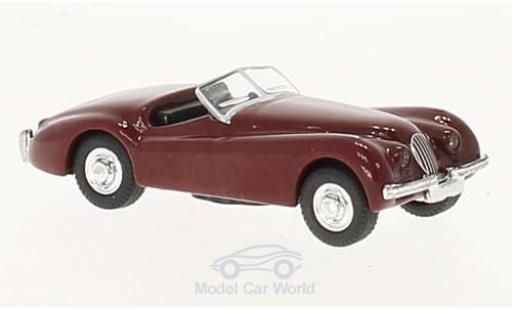 Jaguar XK 120 1/87 Schuco 120 red diecast model cars