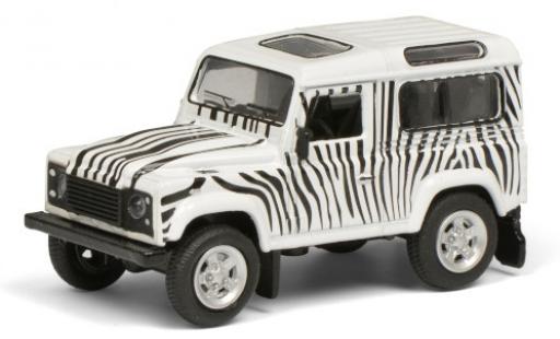 Diecast model cars Land Rover Defender 1/64 Schuco white/black Safari  Land Rover Defender 1/64 Schuco white/black Safari  diecast model cars