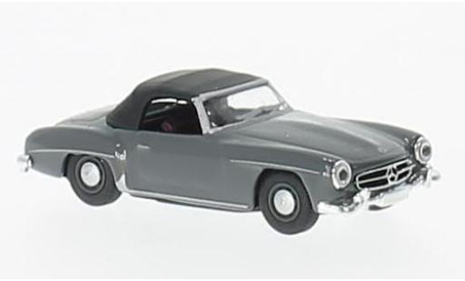 Diecast model cars Mercedes 190 1/87 Schuco SL grey/black Mercedes 190 1/87 Schuco SL grey/black diecast model cars