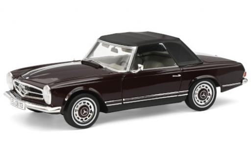 Diecast model cars Mercedes 280 1/18 Schuco SL (W113) red 1963 avec détachable Softtop Mercedes 280 1/18 Schuco SL (W113) red 1963 avec détachable Softtop diecast model cars